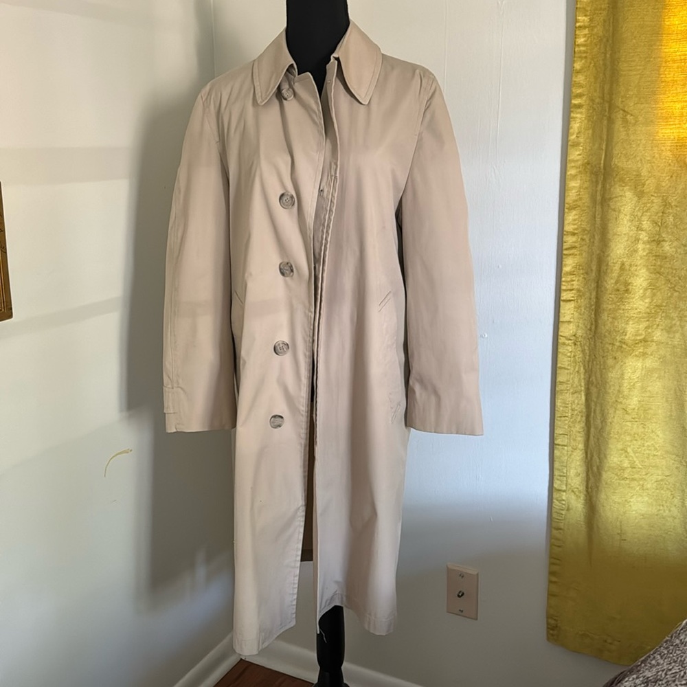 Vintage LONDON FOG Maincoats TRENCH COAT size 36
